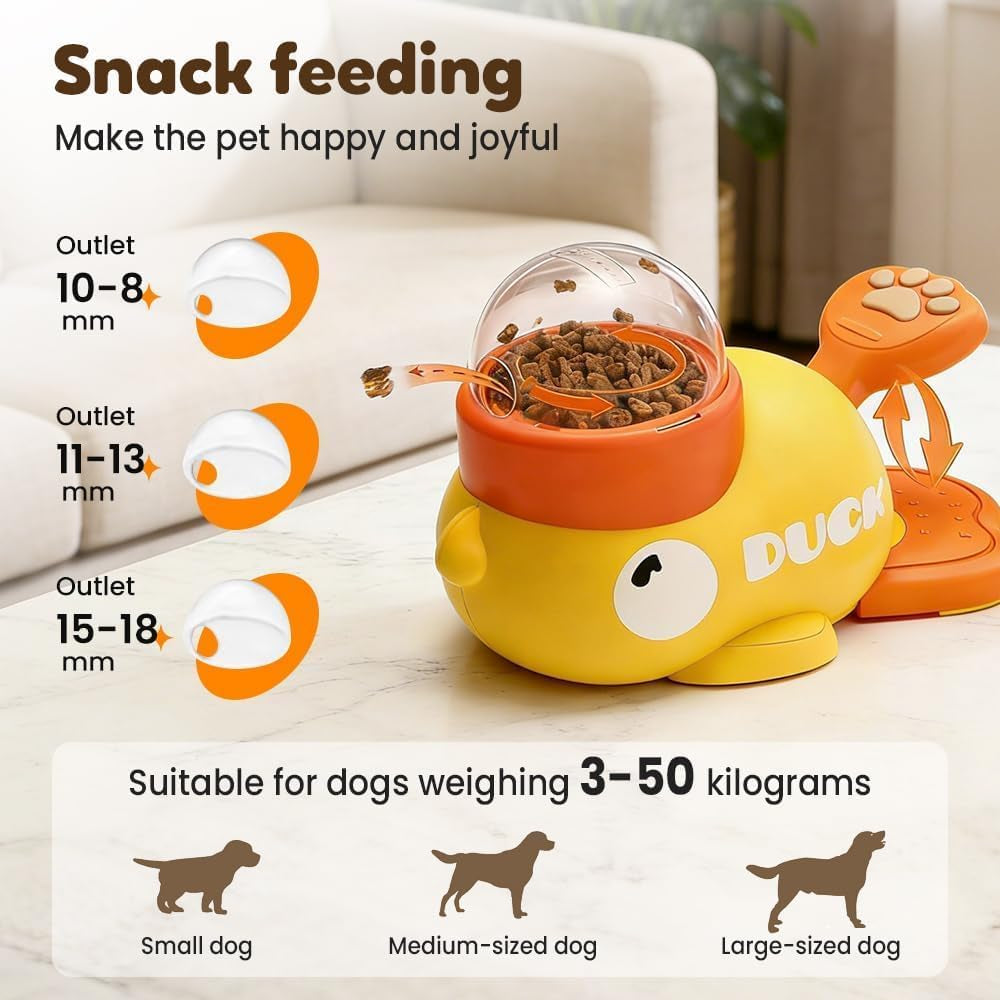 Interactive Dog Treat Dispensing Toy – Puzzle Slow Feeder for Small Dogs & Puppies, IQ Training & Mental Enrichment