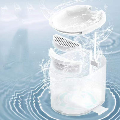 Automatic Pet Water Fountain - Ultra Quiet Filtered Water Dispenser for Cats & Small Dogs