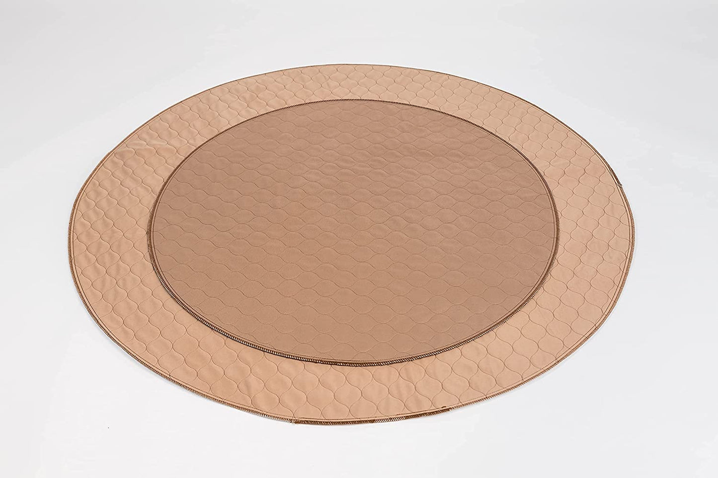 Reusable Washable Dog Pee Pad – Waterproof 48" Round Potty Training & Whelping Mat for Puppies, Dogs & Pets