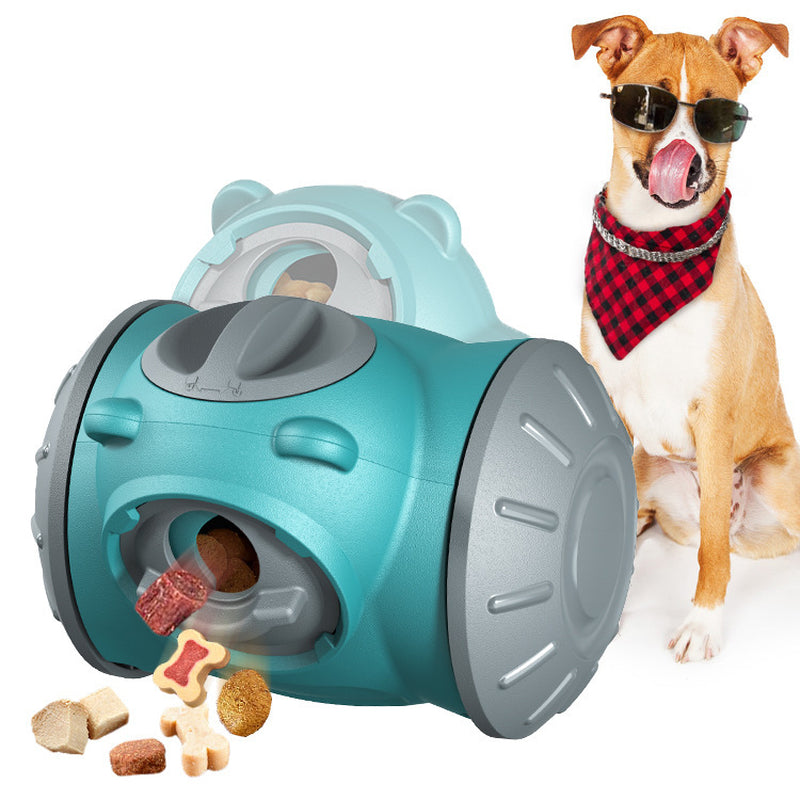Interactive Dog Treat Dispensing Toy – IQ Training Tumbler Slow Feeder Puzzle Toy for Small & Medium Dogs and Cats