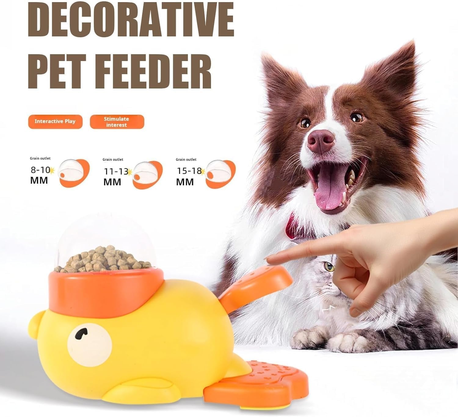 Interactive Dog Treat Dispensing Toy – Puzzle Slow Feeder for Small Dogs & Puppies, IQ Training & Mental Enrichment