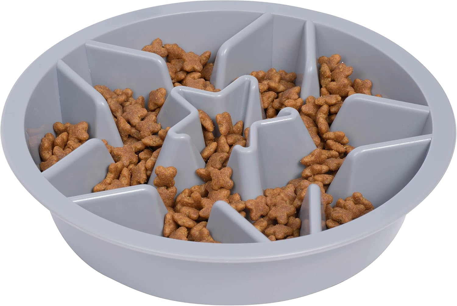 Premium Slow Feeder Dog Bowl - Interactive Puzzle Bowl for Healthy Eating & Digestion