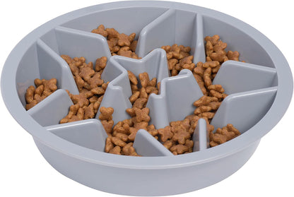 Premium Slow Feeder Dog Bowl - Interactive Puzzle Bowl for Healthy Eating & Digestion