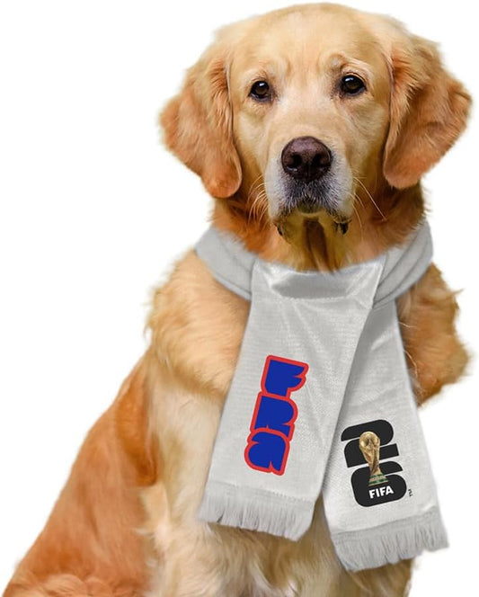 FIFA World Cup 2026 Pet Soccer Scarf - Official Dog & Cat Bandana, 13 Country Team Designs