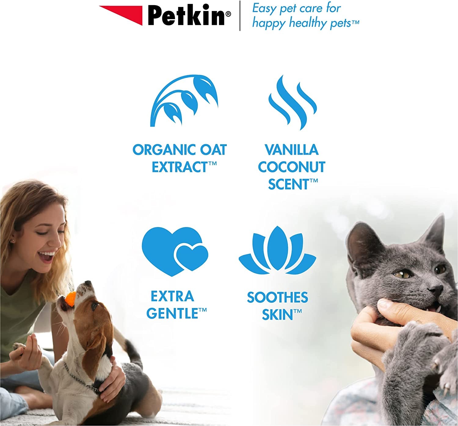 Pet Wipes for Dogs & Cats – 400 Large Grooming Wipes for Ears, Eyes, Face, Paws & Body (4-Pack x 100)