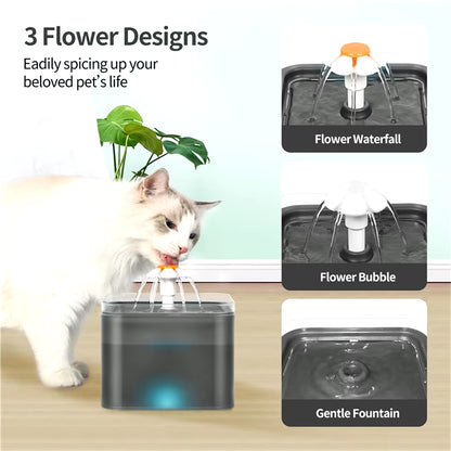 Smart Automatic Pet Feeder & Water Fountain Set – WiFi App-Controlled 4L Food Dispenser with 2L Water Fountain for Cats & Dogs