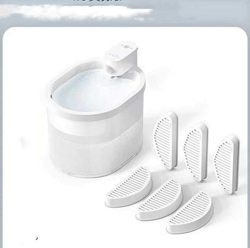 Automatic Pet Water Fountain - Ultra Quiet Filtered Water Dispenser for Cats & Small Dogs